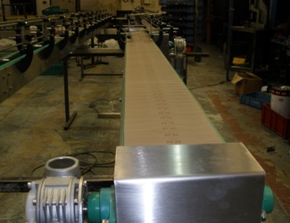 slat conveyor system